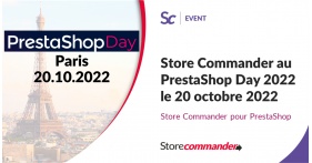 Retrouvez Store Commander au PrestaShop Day 2022